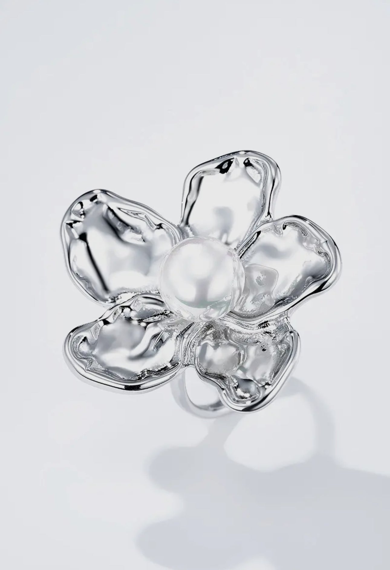 Bloom Ring Silver