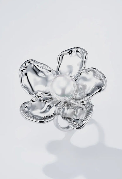 Bloom Ring Silver