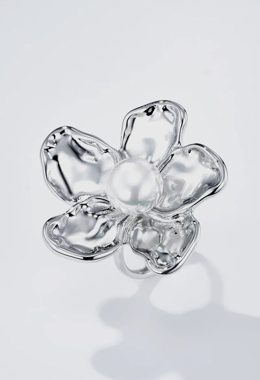 Bloom Ring Silver